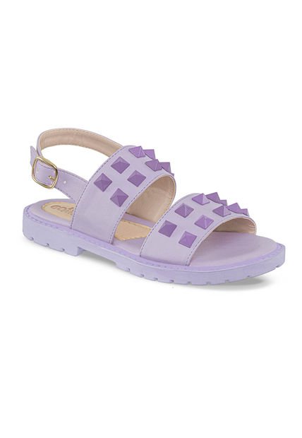 Sandalias Leyla Lila Para Niña Los Gomosos
