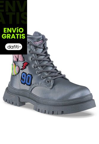 Botas Landery Gris Osc Los Gomosos Para Niña Los Gomosos