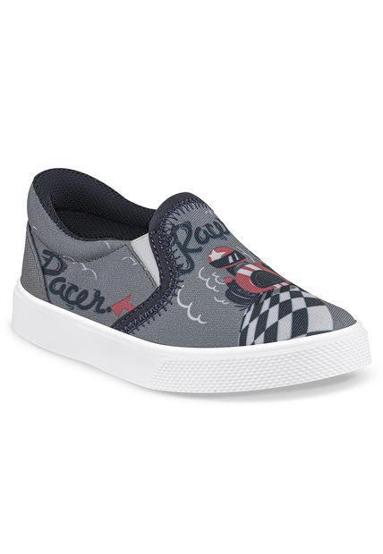 Tenis Fast Gris Para Niño Los Gomosos