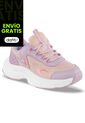 Tenis Urbanos Nekuro Beige-Rosa Los Gomosos Para Niña de Los Gomosos
