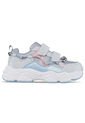 Tenis Urbanos Febar Blanco-Gris Los Gomosos Para Niña de Los Gomosos