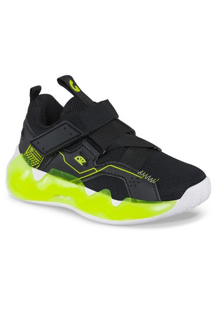 Tenis Frelia Negro Para Niño Los Gomosos