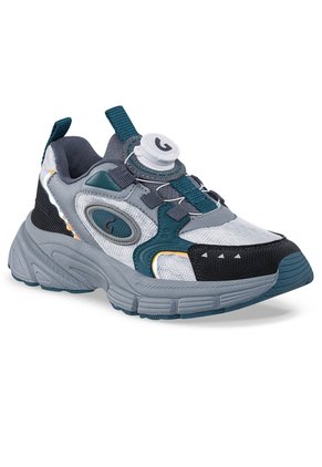 Tenis Urbanos Vepos Gris-Negro Los Gomosos Para Niño