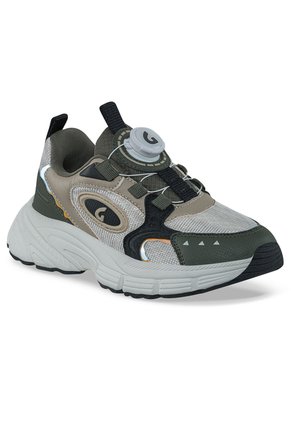 Tenis Urbanos Vepos Beige-Verde Los Gomosos Para Niño