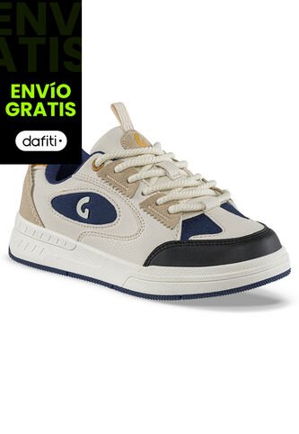 Tenis Casuales Endolo Beige Los Gomosos Para Niño Los Gomosos