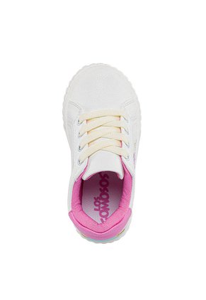 Tenis Tabita Blanco-Rosa Para Mujer Los Gomosos