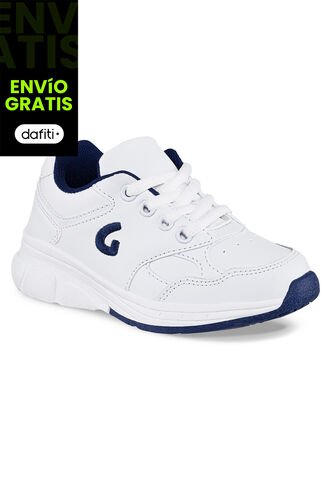 Tenis Escolares Gomyschool C New Azul Para Niño Y Niña Los Gomosos Los Gomosos