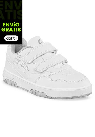 Tenis Colegio Morph V Blanco Los Gomosos Para Niño Y Niña Los Gomosos