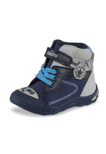 Botas Kasic Azul O-Gris Para Niño Los Gomosos