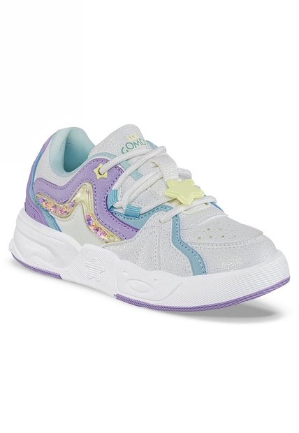 Tenis Urbanos Riboty Blanco-Azul Los Gomosos Para Niña