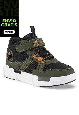 Tenis Urbanos Enory Verde Osc Los Gomosos Para Niño Los Gomosos