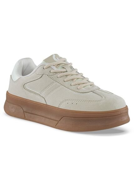 Tenis Casuales Merunit Beige Los Gomosos Para Niña