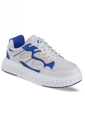 Tenis Urbanos Patar Blanco-Azul Los Gomosos Para Niño