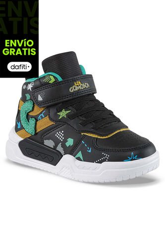 Tenis Urbanos Conter Negro Los Gomosos Para Niño Los Gomosos