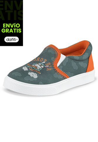 Tenis Casuales Ricordo Gris Los Gomosos Para Niño Los Gomosos