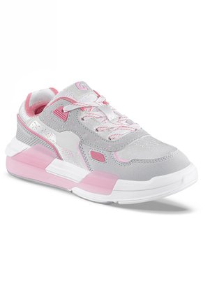 Tenis Urbanos Unical Blanco-Rosa Los Gomosos Para Niña