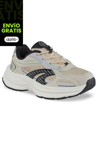 Tenis Urbanos Vamu Beige Los Gomosos Para Niño Los Gomosos