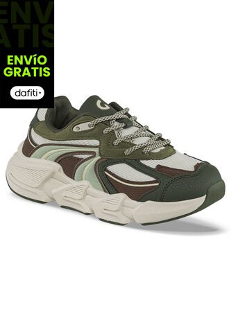 Tenis Urbanos Narima Verde Los Gomosos Para Niño Los Gomosos