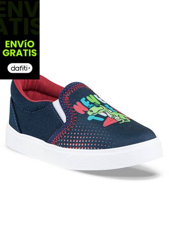 Tenis Casuales Keroppi Azul Osc Los Gomosos Para Niño Los Gomosos