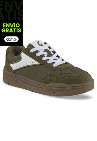 Tenis Casuales Oroz Verde Osc Los Gomosos Para Niño Los Gomosos