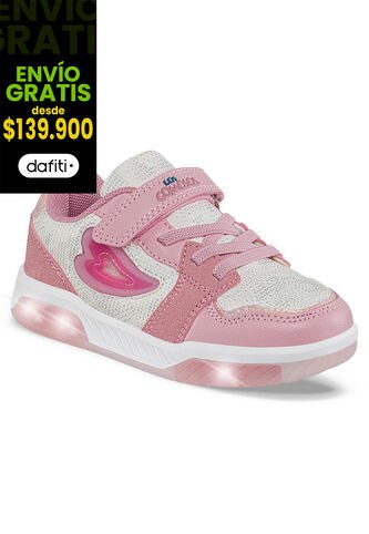 Tenis Luces Puler Blanco Para Niña Los Gomosos Los Gomosos