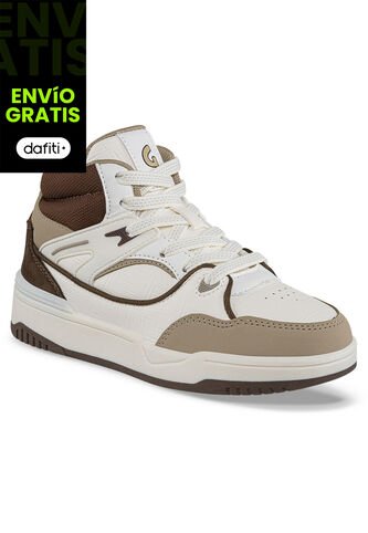 Tenis Urbanos Horar Beige-Café Los Gomosos Para Niño Los Gomosos