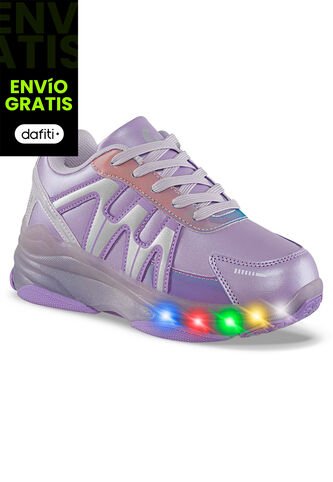 Tenis Patines Luces Tiff Mora Los Gomosos Para Niña Los Gomosos
