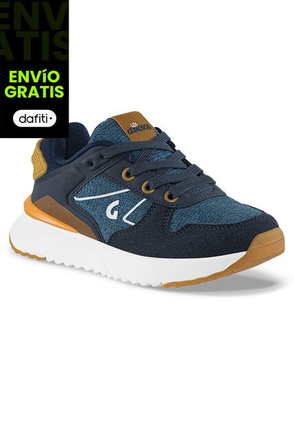 Tenis Urbanos Froter Azul Osc Los Gomosos Para Niño