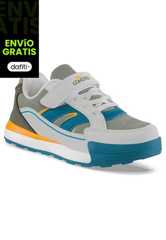 Tenis Urbanos Pociti Gris Los Gomosos Para Niño Los Gomosos