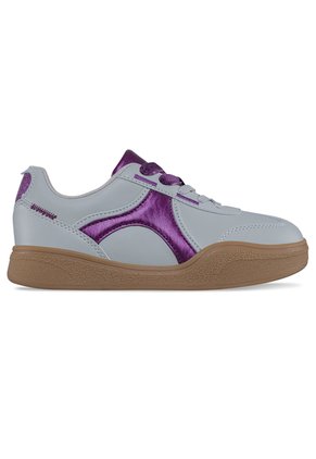 Tenis Urbanos Zanu Gris Los Gomosos Para Niña