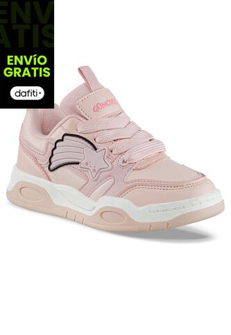 Tenis Casuales Hobor Rosa Los Gomosos Para Niña Los Gomosos