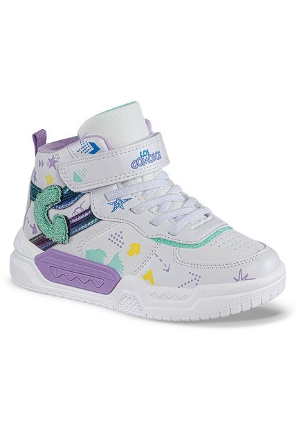 Tenis Urbanos Nupalo Blanco Los Gomosos Para Niña