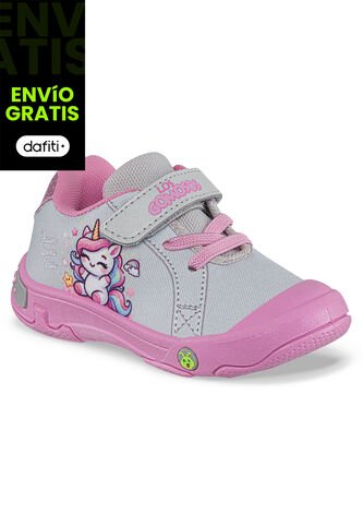 Tenis Casuales Grats Gris Los Gomosos Para Bebé Los Gomosos