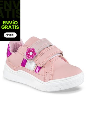 Tenis Casuales Zowie Rosa Los Gomosos Para Niña Los Gomosos