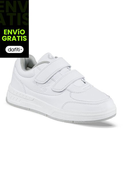 Tenis Colegio Leriv V Blanco Los Gomosos Para Niña