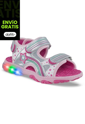 Sandalias Lerif Fucsia Para Niña Los Gomosos Los Gomosos