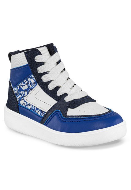Botas Mostac Alto Inf Azul Los Gomosos Para Niño