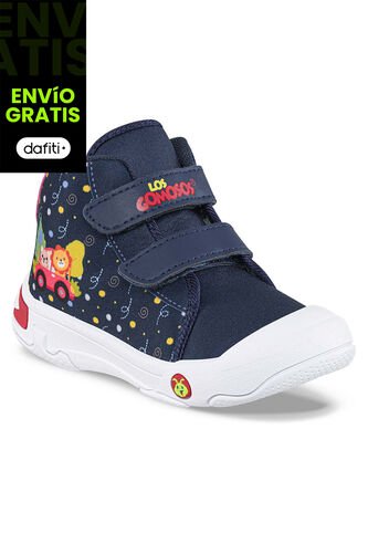 Botas Cossie Azul O-Rojo Para Bebés Los Gomosos Los Gomosos