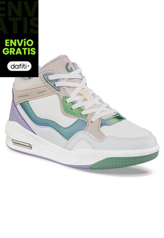 Tenis Urbanos Ginpir Blanco Para Niña Los Gomosos Los Gomosos