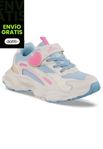 Tenis Urbanos Tarento Azul Para Niña Los Gomosos Los Gomosos