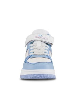 Tenis Reffor Blanco-Azul Para Niña Los Gomosos