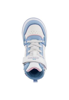 Tenis Reffor Blanco-Azul Para Niña Los Gomosos