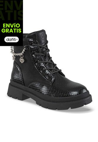 Botas Zikmo Negro Para Niña Los Gomosos Los Gomosos