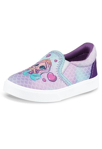 Tenis Vortex Lila Para Niña Los Gomosos