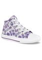 Tenis Takada Alto Lila Para Niña Los Gomosos de Los Gomosos