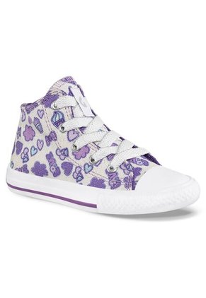 Tenis Takada Alto Lila Para Niña Los Gomosos