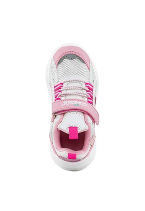 Tenis Rolls Blanco-Rosa Para Niña Los Gomosos