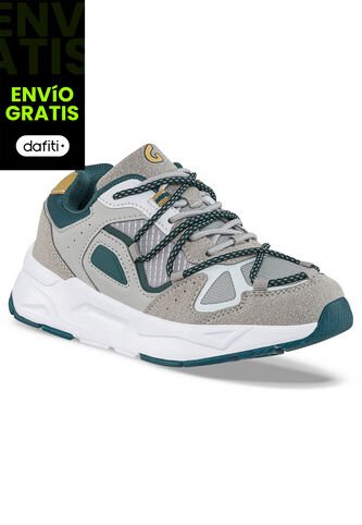 Tenis Urbanos Homis Gris Para Niño Los Gomosos Los Gomosos