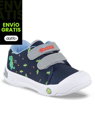 Tenis Casuales Zuno Azul Osc Para Bebés Los Gomosos Los Gomosos