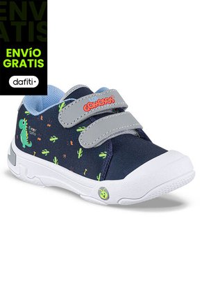 Tenis Casuales Zuno Azul Osc Para Bebés Los Gomosos